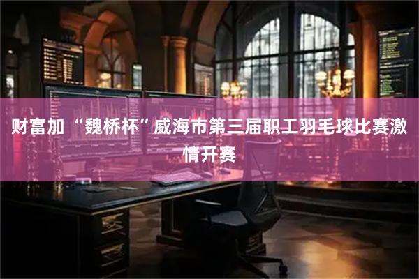 财富加 “魏桥杯”威海市第三届职工羽毛球比赛激情开赛