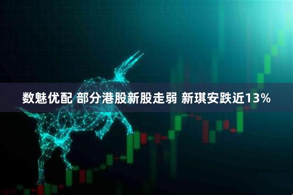 数魅优配 部分港股新股走弱 新琪安跌近13%