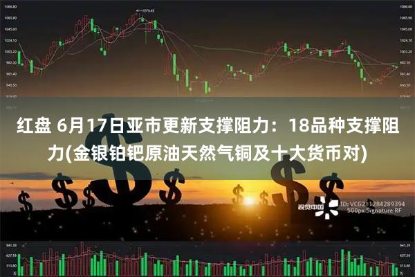 红盘 6月17日亚市更新支撑阻力：18品种支撑阻力(金银铂钯原油天然气铜及十大货币对)